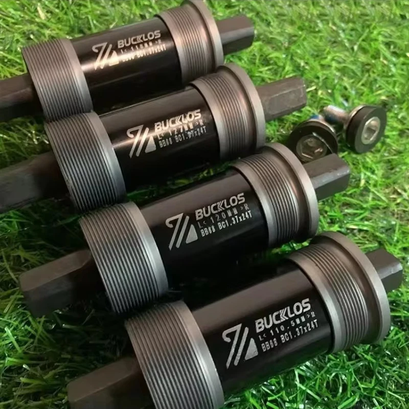 BUCKLOS BB68 Square Hole Bottom Bracket MTB Road Bike BB 116/118/120/122.5/127/140/152/156/166/174mm Bicycle Bottom Bracket view 6