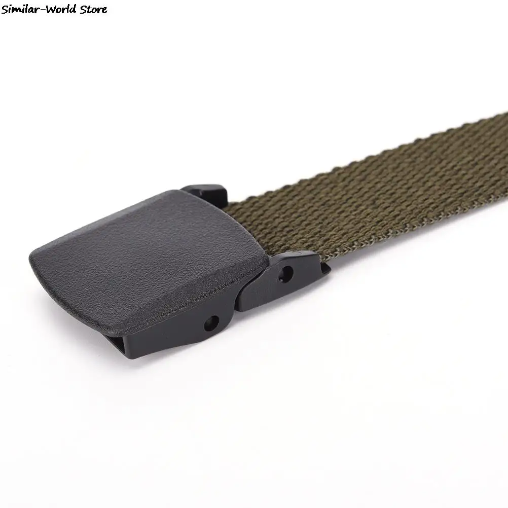 Automatic Buckle Nylon Belt Male  Belt Mens  Waist Canvas Belts High Quality Strap