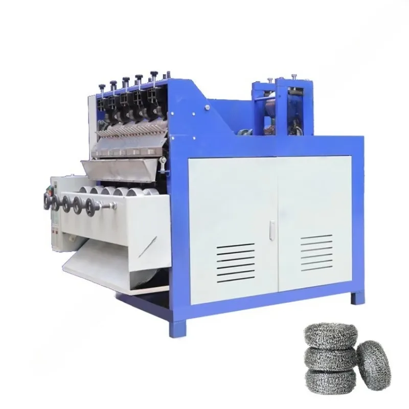 Customized Sponge Scrubber Making Machine Sponge Scrubber Making Machine Stainless Steel Scourer Machine