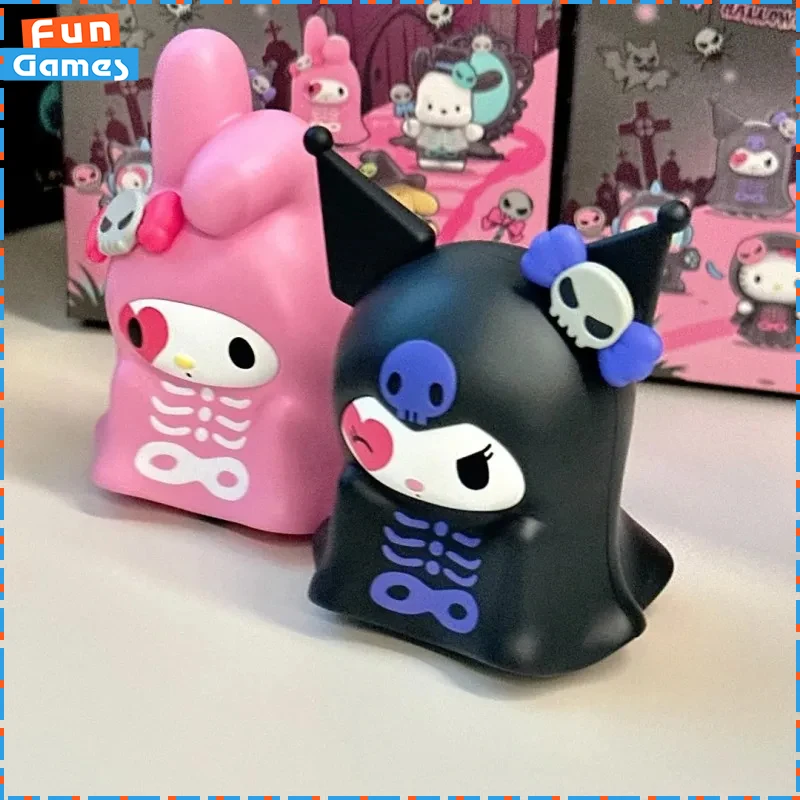 

Новый TOPTOY слепая коробка Хэллоуин ночь серия Mystery Box аниме фигурка Hello Kitty игрушка Коллекционный орнамент подарки на Хэллоуин на заказ