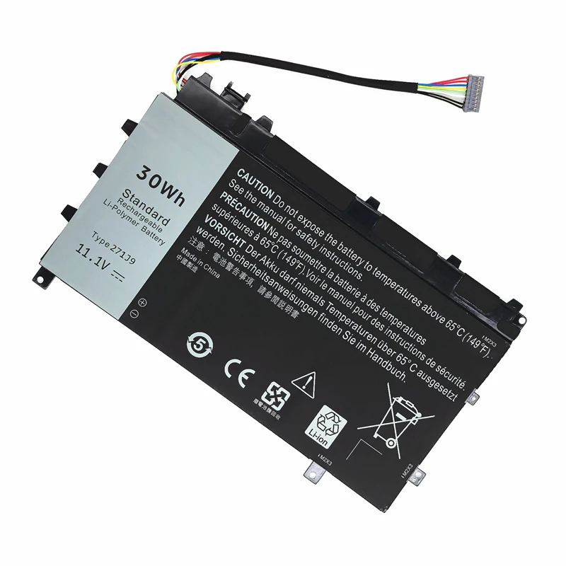 New 271J9 Laptop Battery For Dell Latitude 7350 13 7000 Series GWV47 MN791 YX81V 3WKT0 11.1V-30Wh