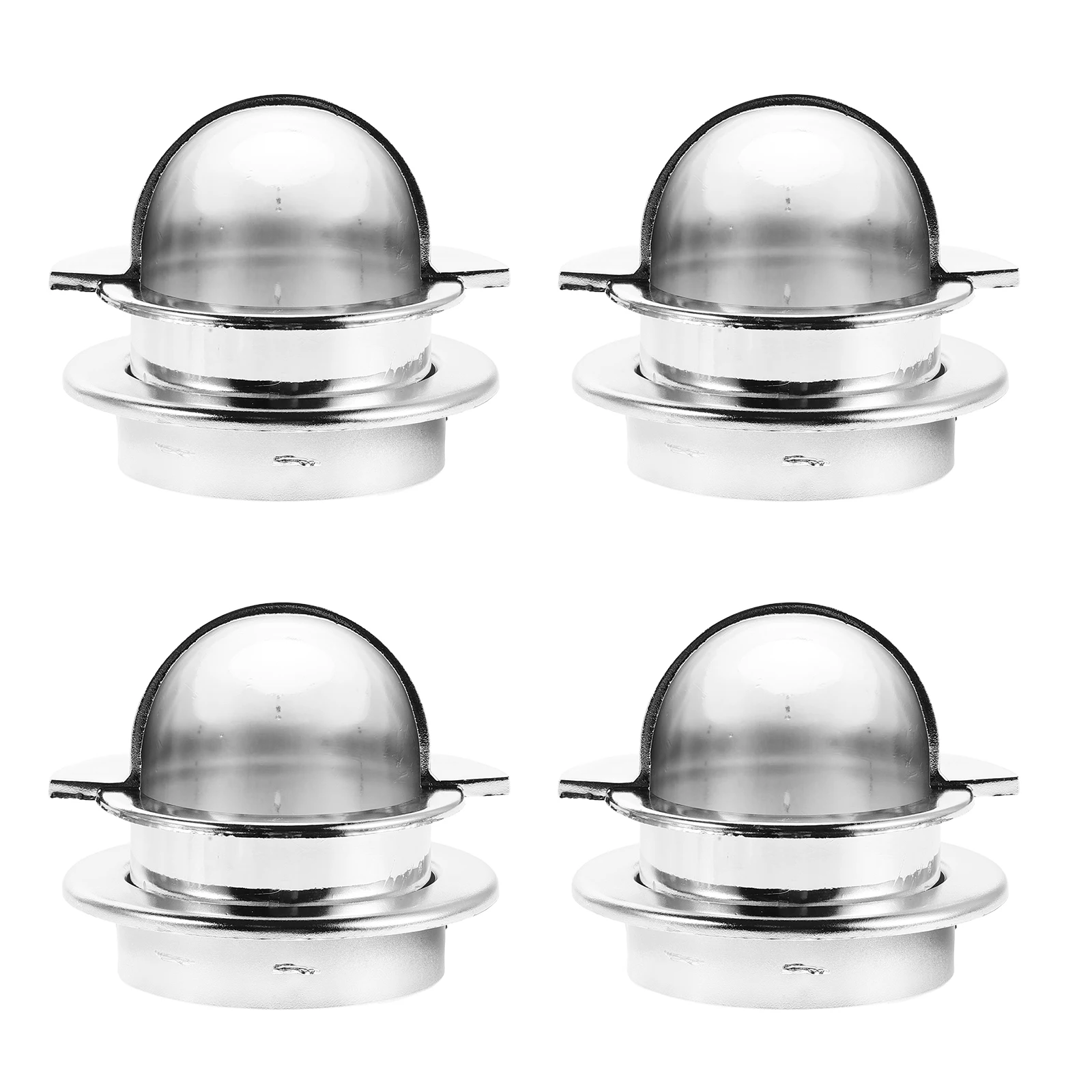 

8Pcs Foosball Entry Dish Chrome Plated Screw Mount Goal Cup Universal Foosball Table Ball Entry Plastic Replacement Parts