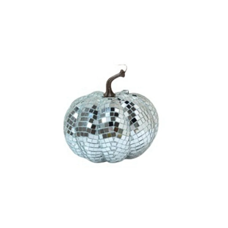 DISCO-Mirror Ball For Bar And Wedding, Ornaments, Pumpkin,Pumpkin Disco Ball Halloween Home Decor