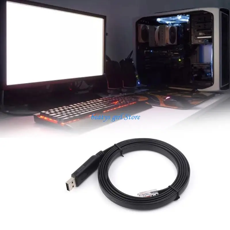 

C7AB Industrial Grade Usb To Rj45 Console Debugging Cable Adopts Original Imported Chip Stable Communication