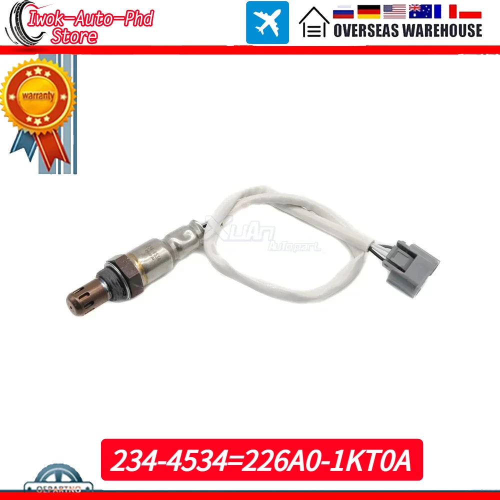 

226A0-1KT0A 234-4534 NEW Car Downstream Air Fuel Ratio Lambda Oxygen O2 Sensor For INFINITI M35H Q50 Q70 For NISSAN MICRA VERSA