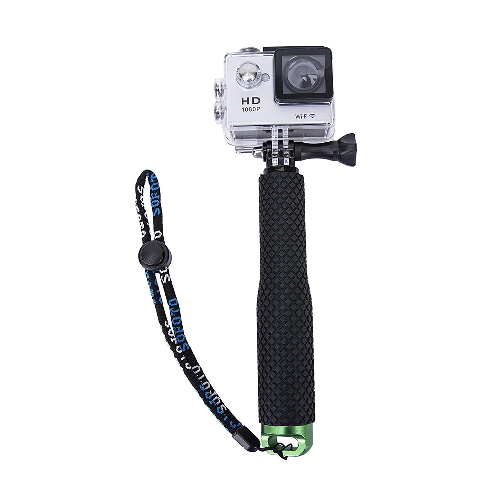 4 kleuren Waterdichte Monopod Statief Selfie Stick Pole Handheld Voor Gopro Hero 4 3 + 3 2 1 Camera + Zelfontspanner Pole