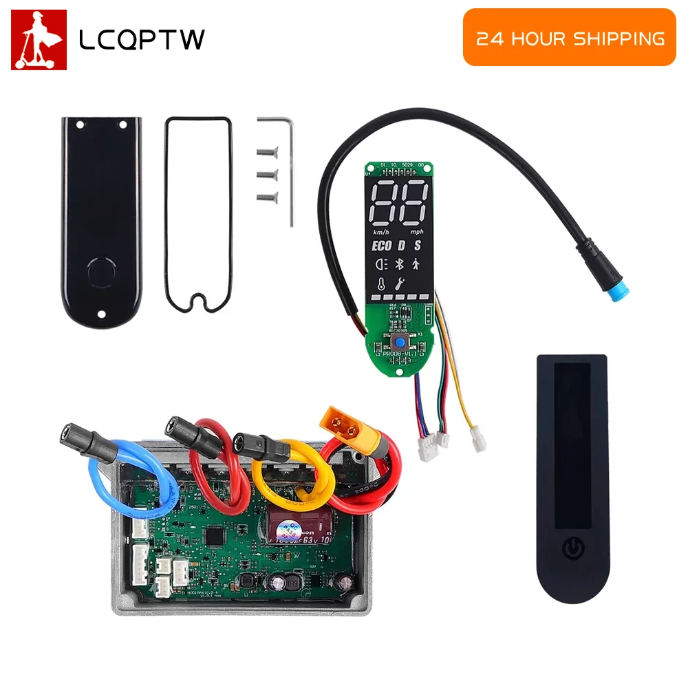 Controller Dashboard with Dashboard Housing Shell Silicone Protective Cover for Ninebot Max G30 Mainboard Display Panel Parts