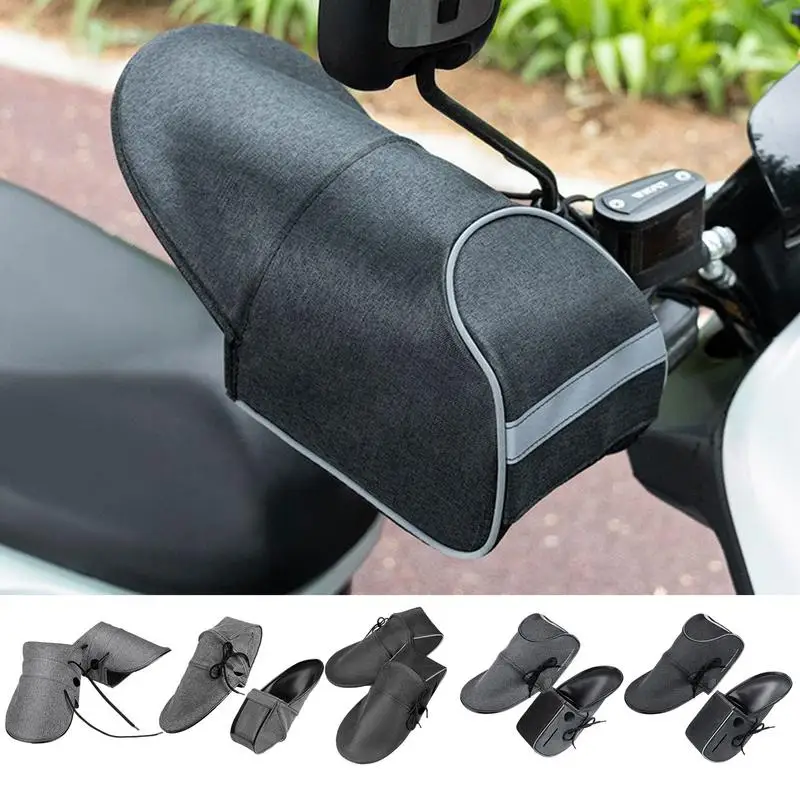 

Motorcycle Handlebar Muffs tear resistant Summer Motorbike Bar Mittens Handlebar Mitts Sun proof For Mountain Bike Bicycle