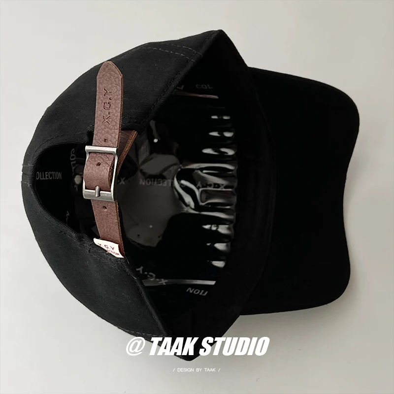 Chapéu Letras Estilo Coreano Verão Feminino Boné de Beisebol All-Matching Moda Rua Peaked Cap Homens na moda