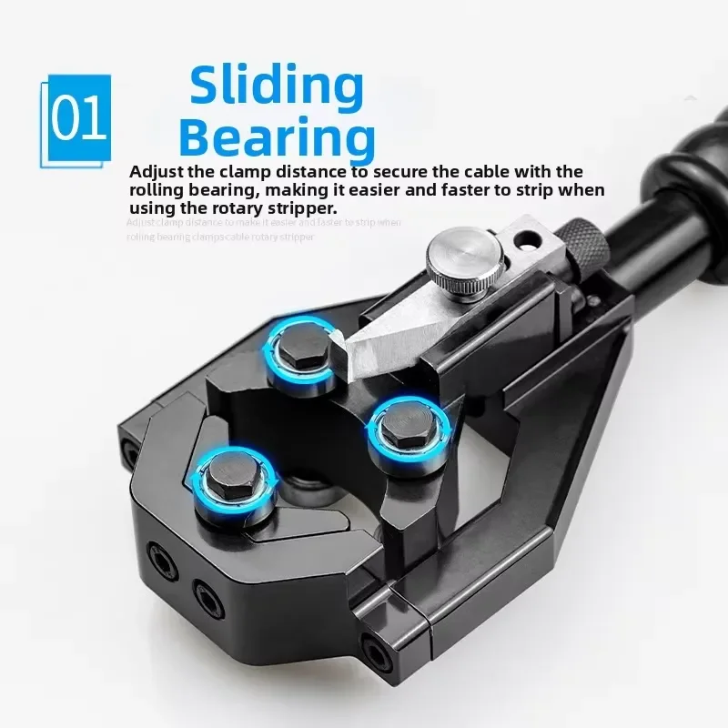 Heavy Duty BX 90 Steel Manual Wire Stripper Tool For Removing Cable Insulation Diameter 40mm To 90mm Professional Electrician