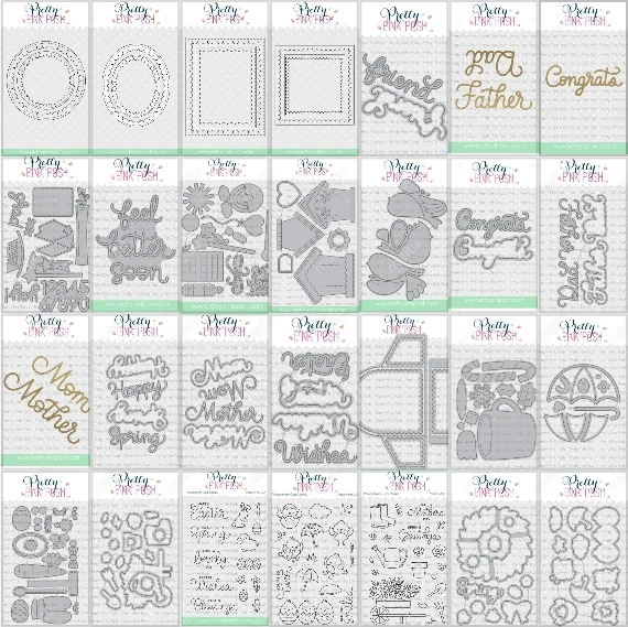 Big Sale $1 Super Deals Square Frame 2025 New Dies Stamps Decoration For Scrapbooking Craft Diy Album Template Decor Model