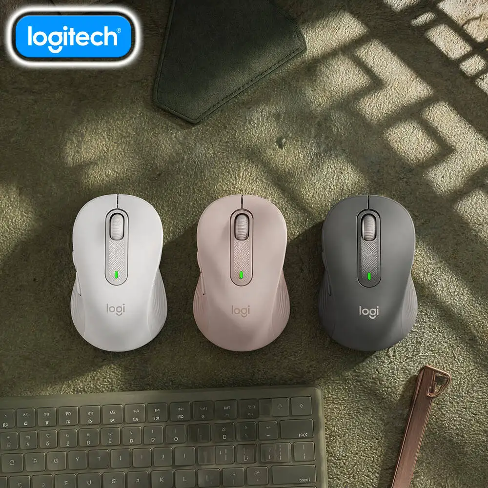 M750 Bluetooth Mouse - Quiet Silent Click Design, SmartWheel Scrolling, 20-Month Battery Life, PC Laptop Pick Tool