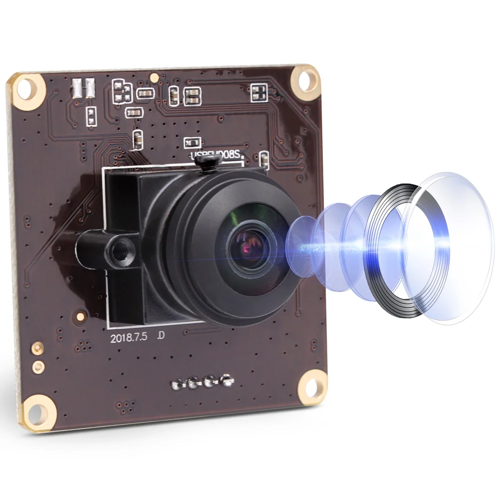 

ELP USB Camera Module 2MP High Speed 260fps Full HD 1080P Webcam Wide Angle 180degree Fisheye Lens Camera Mini PC USB Camera