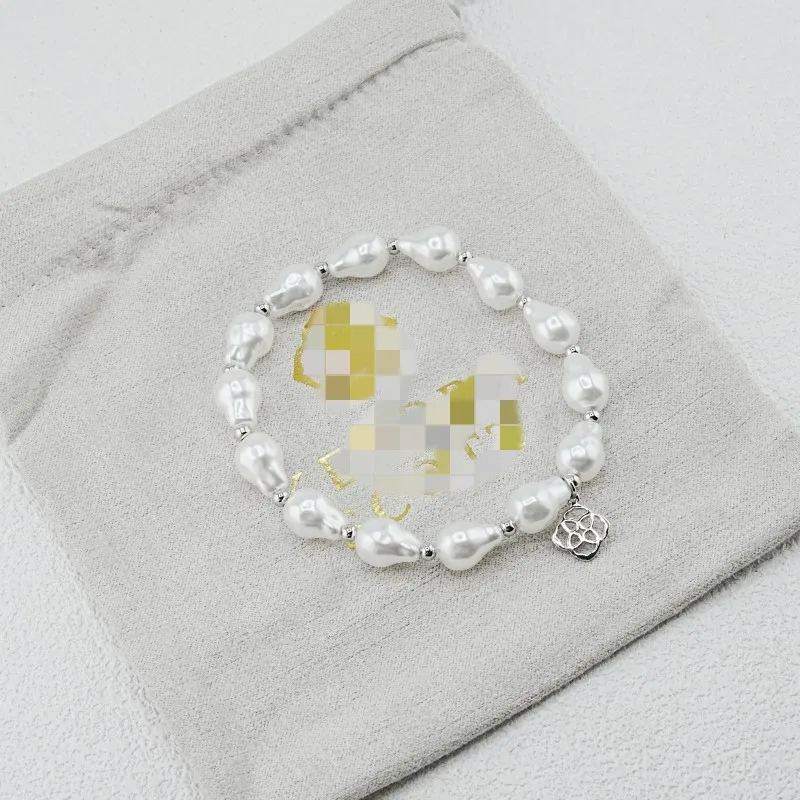 KS الأوروبية والأمريكية الجديدة بسيطة ومتعددة الاستخدامات أنيقة لطيف شكل نجمة حبات اللؤلؤ رائعة فريدة من نوعها ثلاثة ألوان سوار