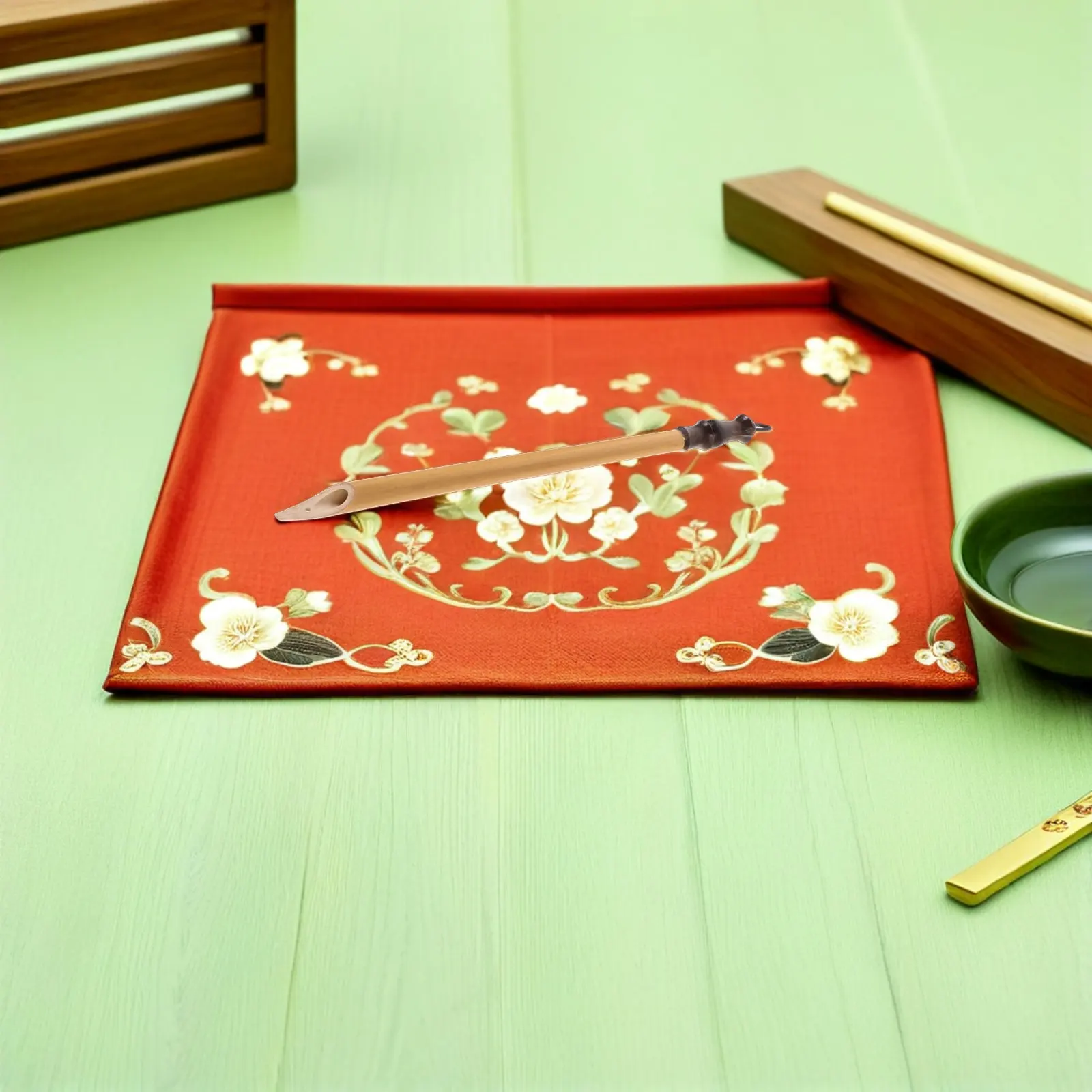 

2Pcs Bamboo Calligraphy Dip Pens Handcrafted Bamboo Cane Pen Hanging Loop Beginners Drawing Lettering Supplies