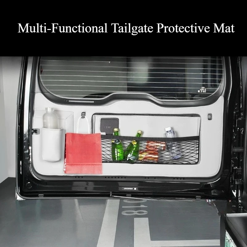 For BYD Ti7 Trunk Anti‑Kick Mat Tailgate Anti‑Collision Anti‑Scratch Protective Pad Custom Precise Fit Interior Mod Accessories