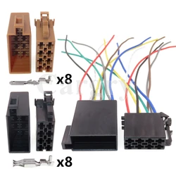 1 Set 8P Auto Radio Horn cablaggio connettore Auto presa non sigillata per VW 106455-1 106455-3 962189-1 962191-1 357035447A 963121-1