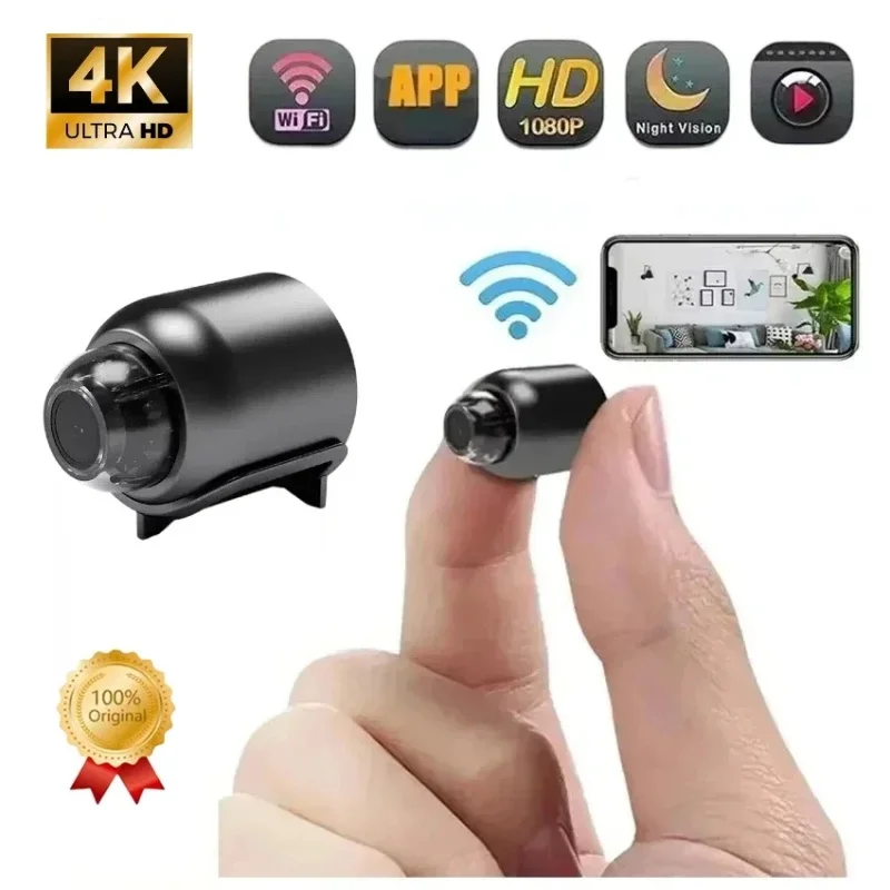 X5 Mini Camera 1080P HD Clear Night Vision Camera Smart Wireless Surveillance Camera Lightweight Clear Motion Detection New