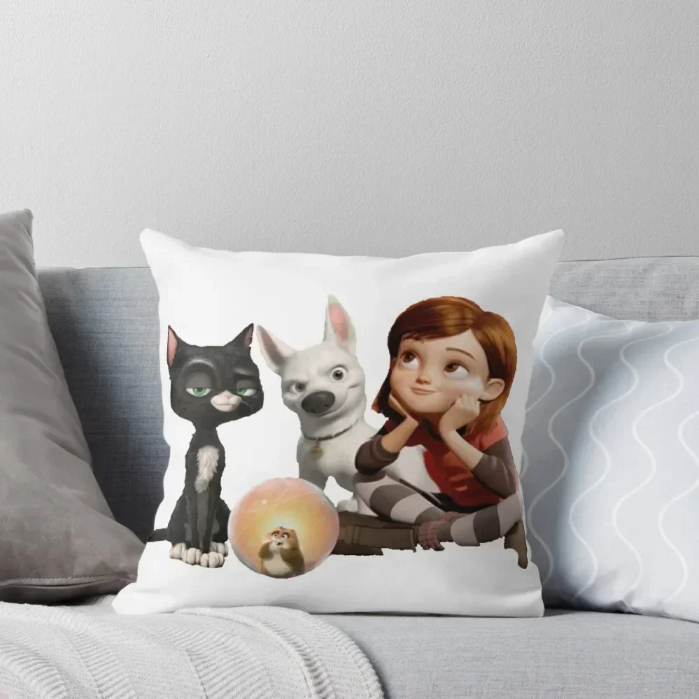 

Bolt and friends Throw Pillow Elastic Cover For Sofa Couch Cushions anime girl luxury sofa pillows pillow