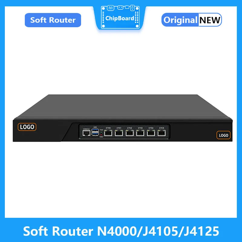 Gigabit Soft Router N4000/J4105/J4125 i211/i226 2.5G Network Card U1 U2 Router