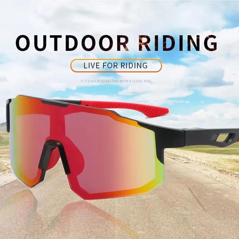 Cycling Sunglasses for Men and Women Multi-colored Lenses Goggles MTB Road Riding Windproof Eyewear Outdoor Sports Glasses