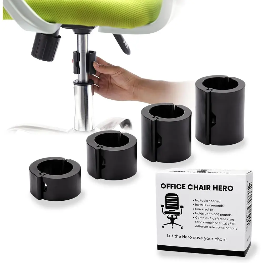 

Desk Chair Clamps Prevent Sinking on Large Cylinder Pistons for Hydraulic Lifts