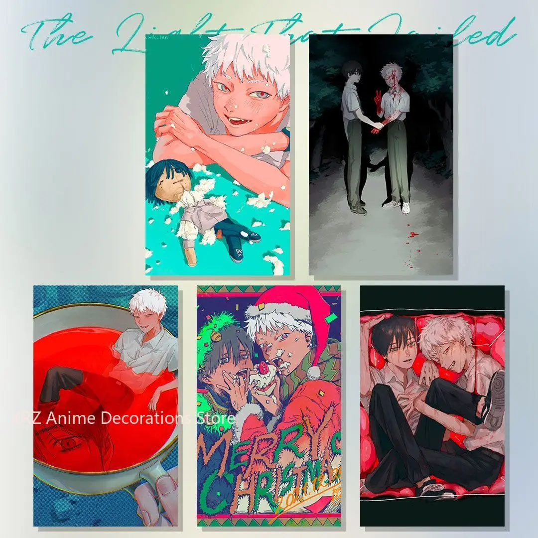 

Аниме The Summer Hikaru Died акриловая карта Lomo маленькая карточка фотокарта HD фотокарточки для фанатов коллекция открыток подарки другу