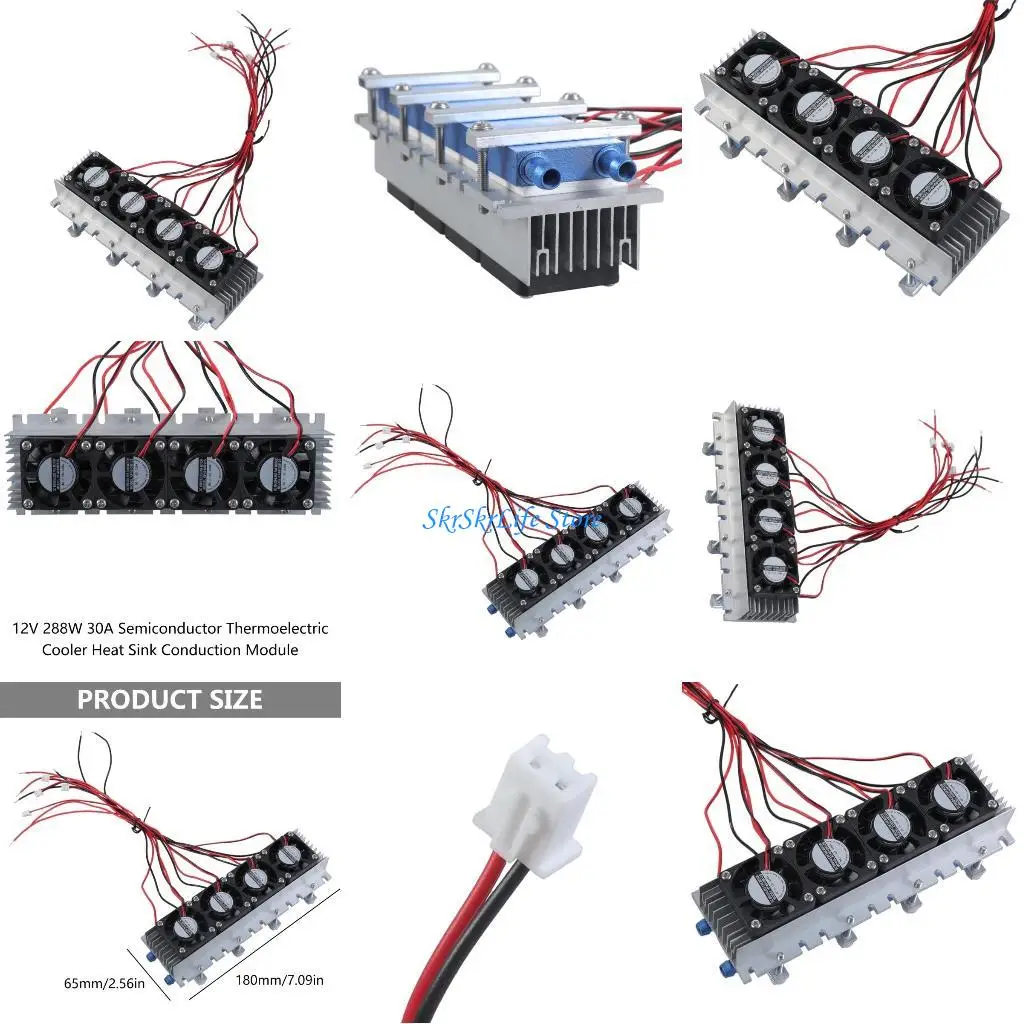 

E65E Thermoelectric Peltier Cooler Colderation System Diy с охлаждающим вентилятором