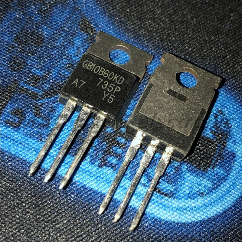 50PCS/LOT  GB10B60KD IRGB10B60KD TO-220 600V 12A Field Effect/IGBT