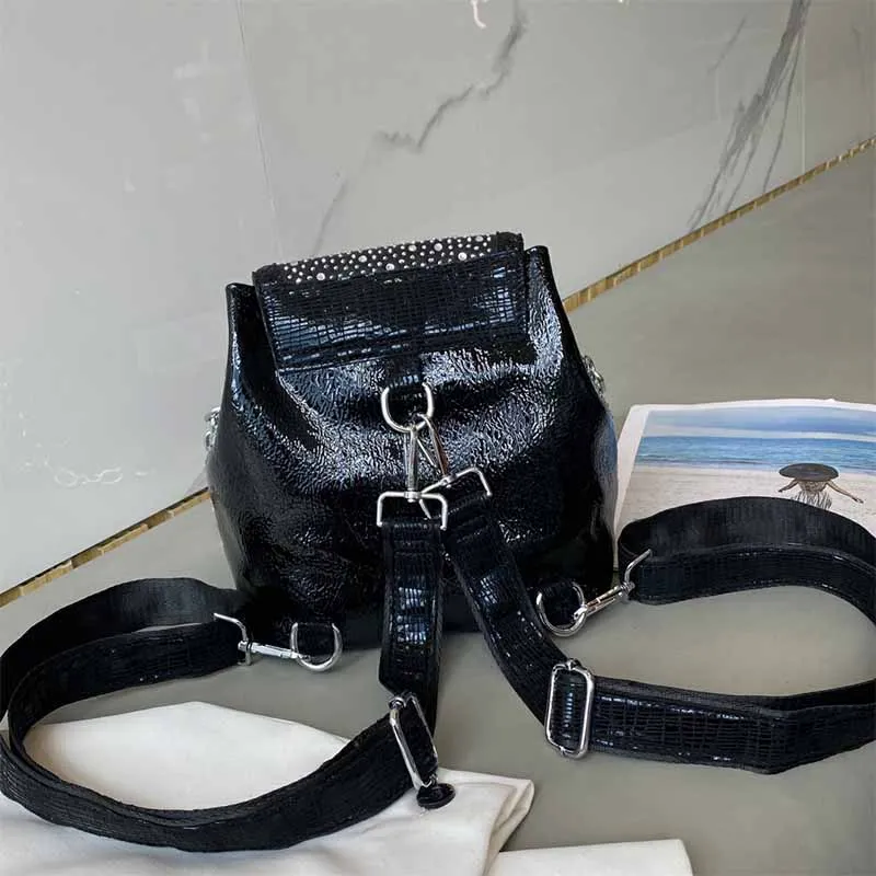 Brand Women Leather Handbags Fashion Tassels Female Bag High Capacity Crossbody Bags Ladies 2023 New Multifunction Shoulder Bag