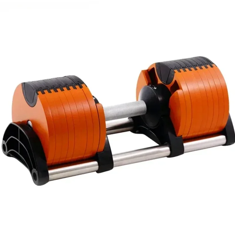 2024 New Arrivals Premium Quality 36kg 80lb 2kg Increments Adjustable Dumbbell Set With Rack