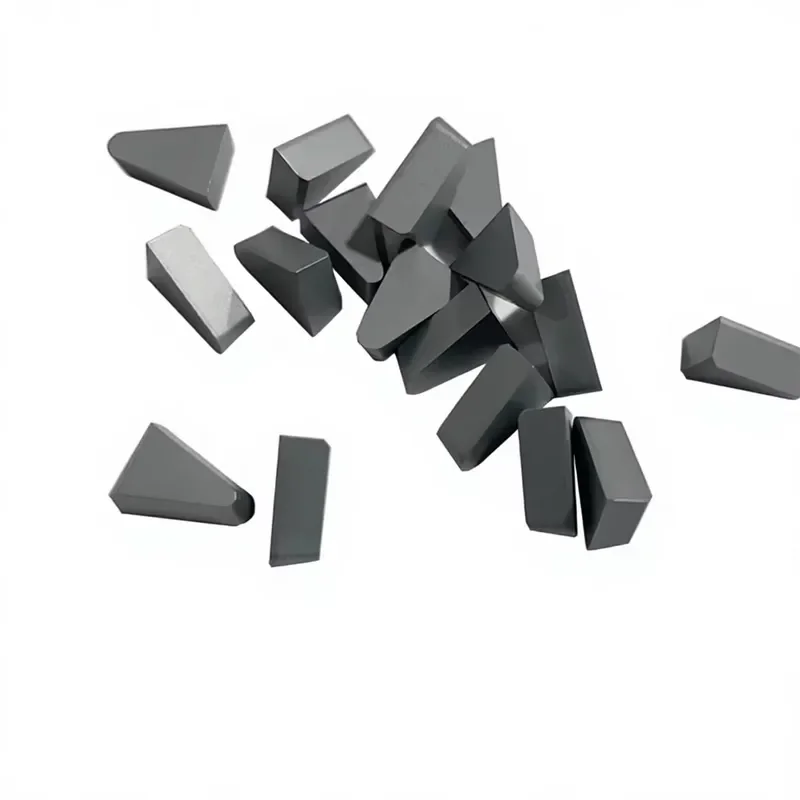 Brazed Tool Bits of Widia Carbide Welding Tips Grade K10/k20/k30 89HRA Hardness Wear Resistant for Turning Process