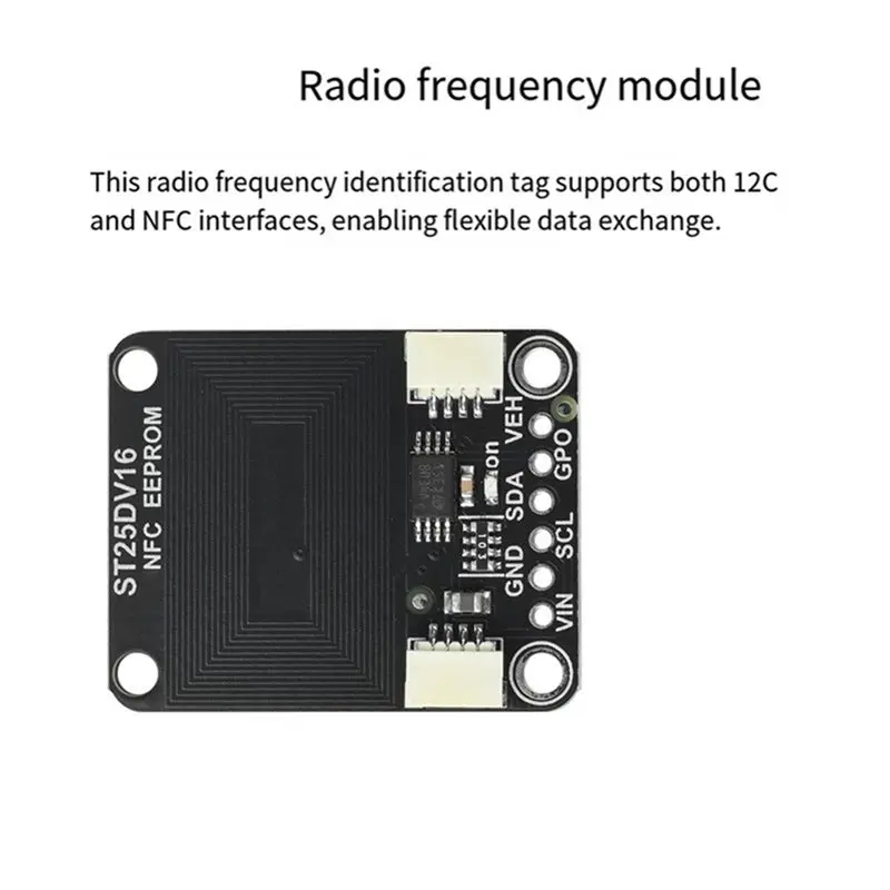 B68C ST25DV16K RFID Frequency Module Dynamic Tag Frequency Module For I2C Dual Interface
