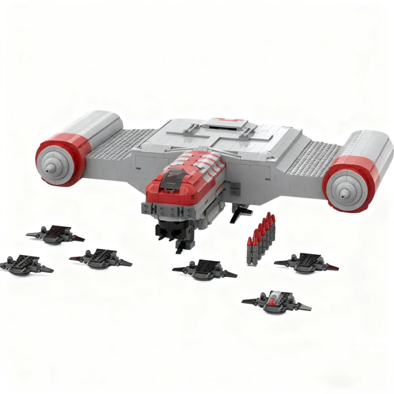2818pcs MOC Star Battle Ultimate Collector Series Freefall Bomber Model Building Blocks Christmas Gift Architecture Toy Idea