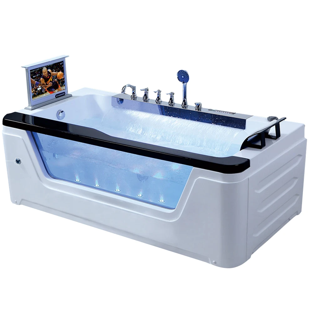 

Современная художественная ванна Отдельно стоящая ванна для ванной комнаты с функцией массажа Ванна с гидромассажной ванной