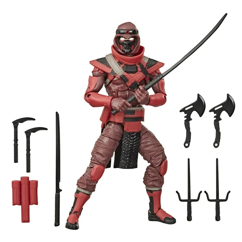 【In-stock】Hasbro G.I. Joe Classified Series Red Ninja 15cm Action Soldier Figure Model Collectible Toy Gift - view 2