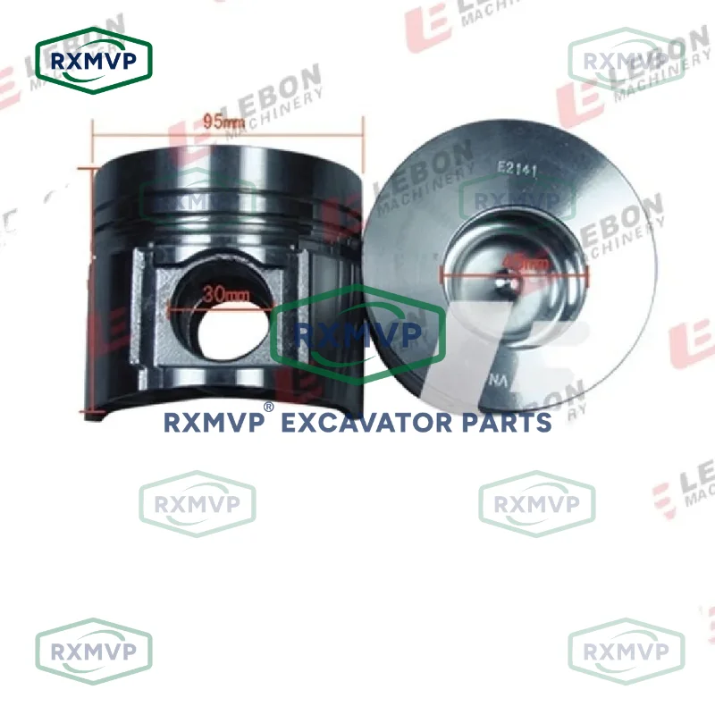 Diesel Engine Piston 4D95 Engine 6204-31-2141 Piston for Excavator