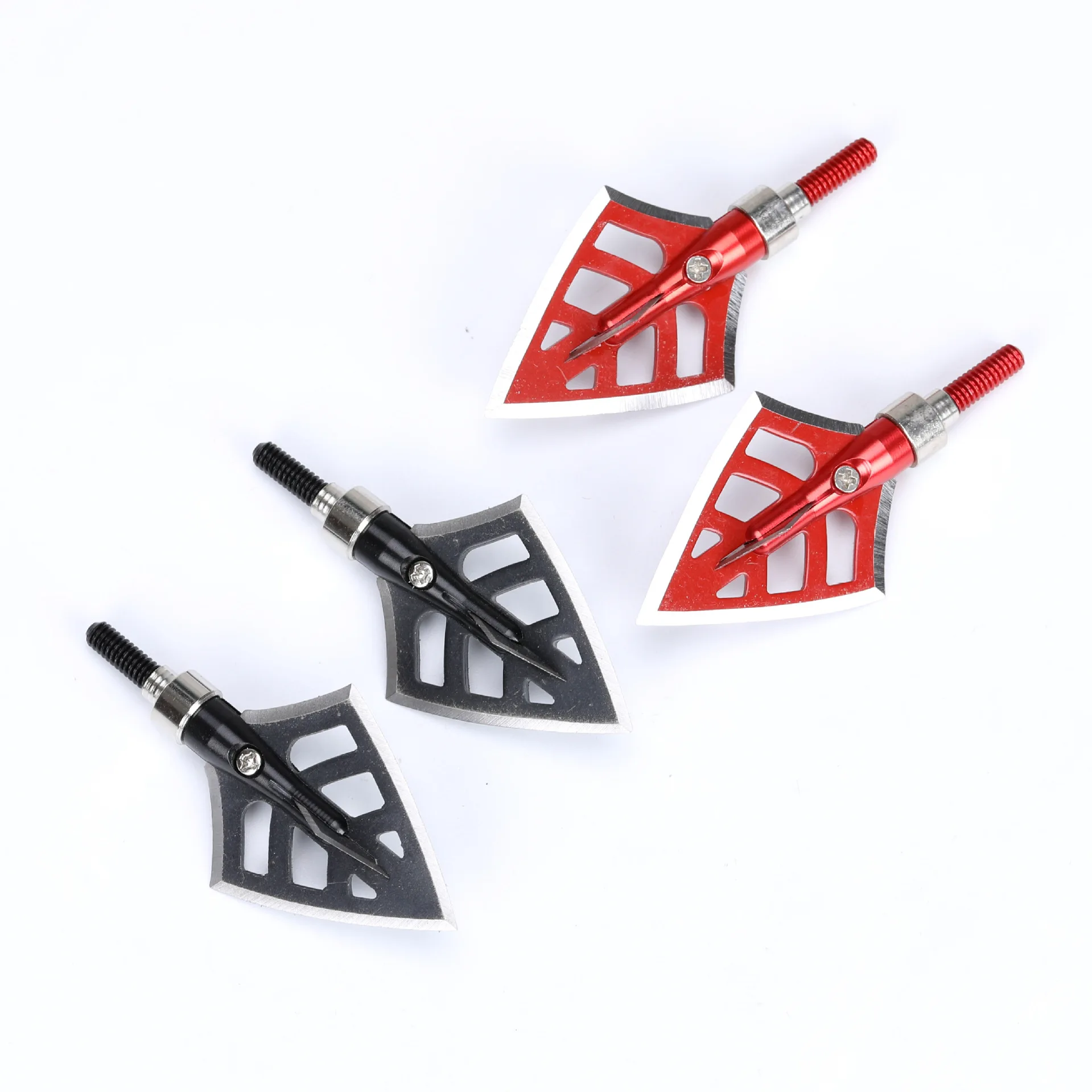 3/6/12pcs Arrow Tips 125Grain Broadheads Hunting Arrow Head 2 Blades  Points Arrowhead Shooting Archery Accessory