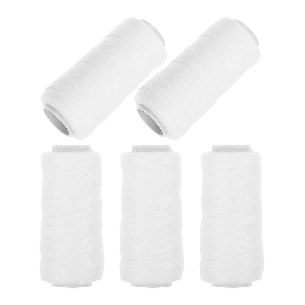 

5 Rolls Cotton Threading For Facial Hair Removal Face Epilator Tool Replacement Eyebrow Thread Embroidery Use Thread For Hair