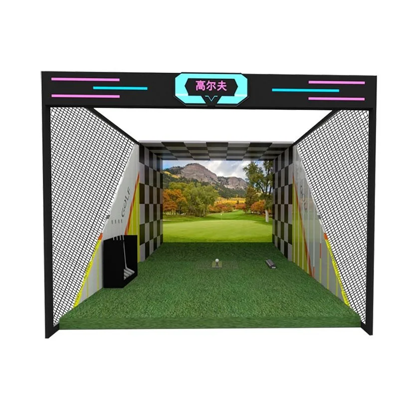 Virtual Swing Putting Practice Simulation of Golf in the Office