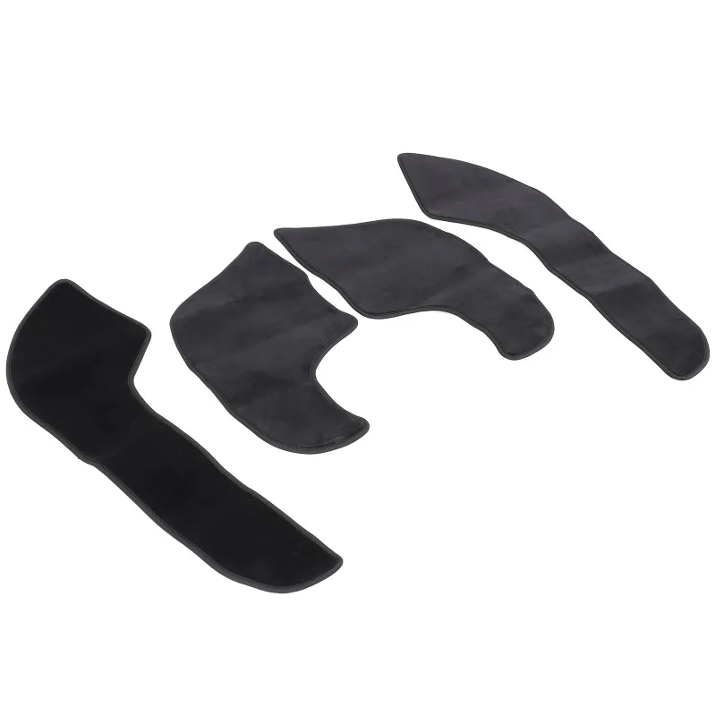 Protector de Umbral de Puerta de Terciopelo, Alfombrillas Antisuciedad para Puerta, Protectores de Patadas para Mitsubishi ASX 2011-2018/ Eclipse 2006-2011, Accesorios Interiores para Automóvil