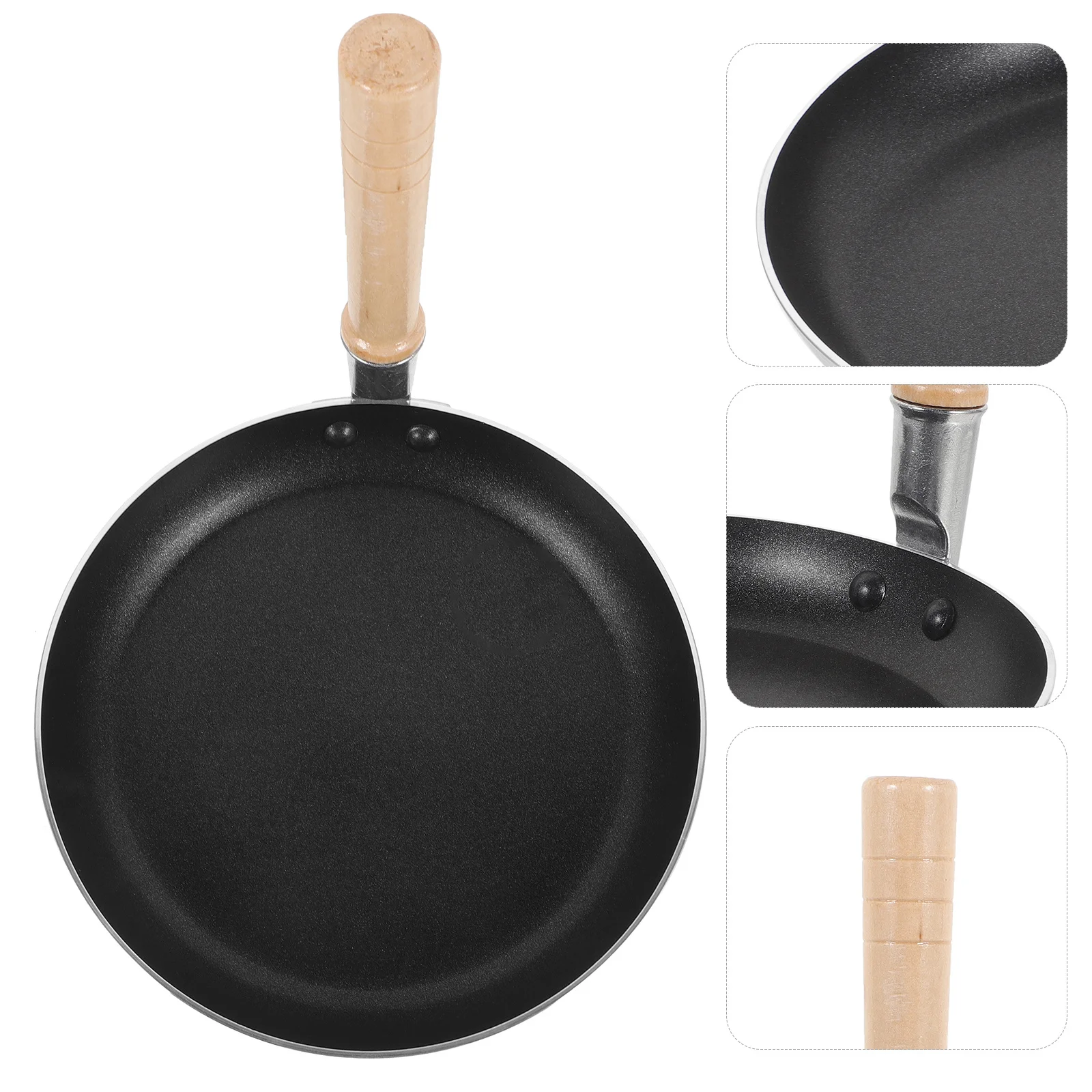 

Small Egg Frying Pan Nonstick Aluminum Omelet Cookware For Breakfast Eggs Fried Dumplings Multi-Use Skillet Kitchen Pan