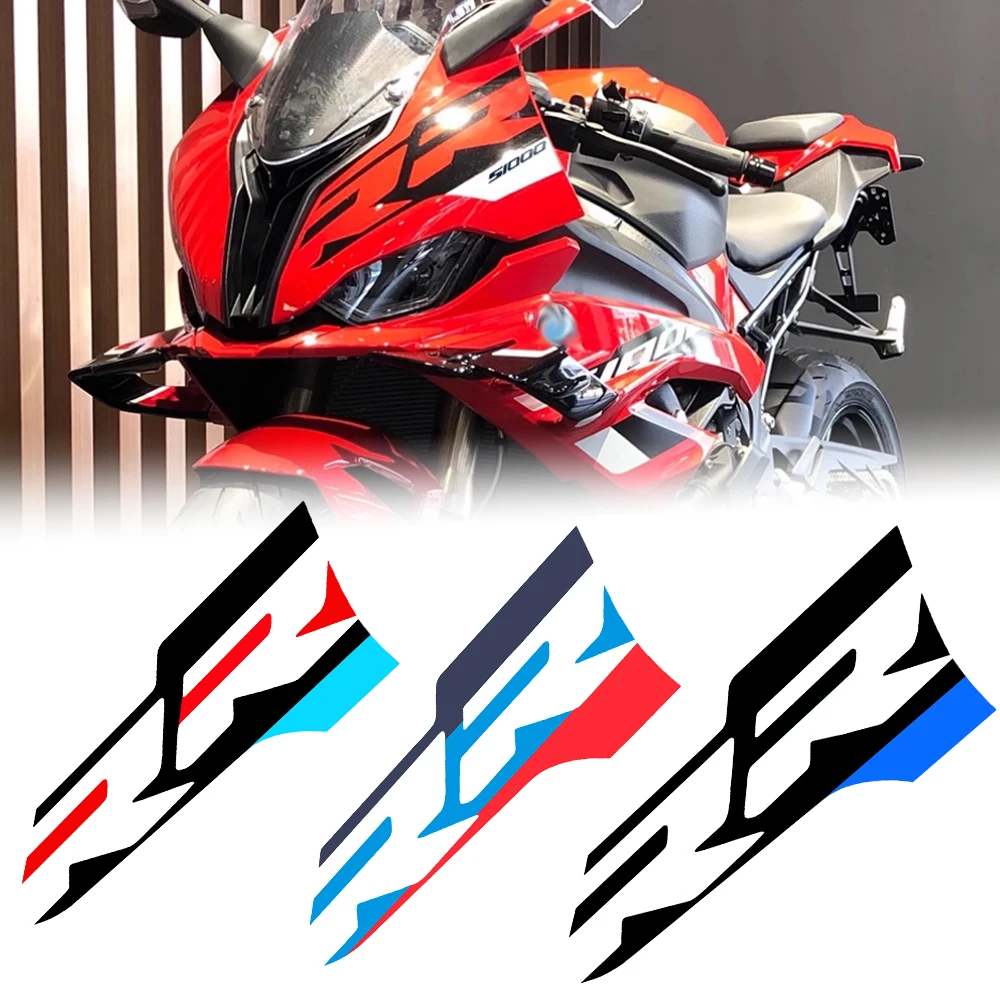 For BMW S1000RR 2019 2010 2021 2022 2023 Motorcycle Accessories Front Head Fairing Reflective Sticker Decal Decoration Stickers