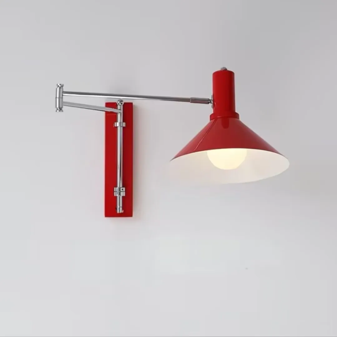 Bauhaus swivel ceiling lamp, extendable long arm foldable ceiling lamp, reading mobile atmosphere wall lamp