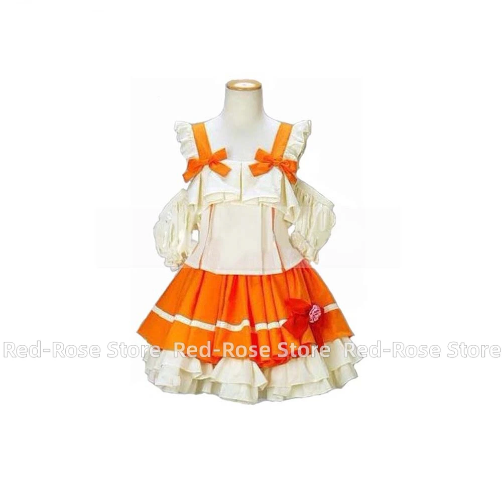 Macross Frontier Ranka Lee Dress Cosplay Costume Halloween Christmas Costume