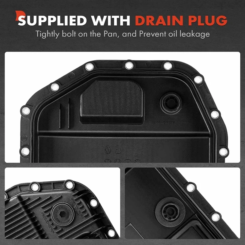 1Set Replacement Parts Fit For Bmw 1 3 5 6 7 Series E81 E87 E90 E61 E84 X3 E83 Transmission Oil Pan 24152333907 24117571217