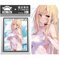 60 pz/set ACG Cards Sleeve My Dress-Up Darling Kitagawa Marin Anime Game versione normale colorato fai da te carte giocattolo Cover protettiva