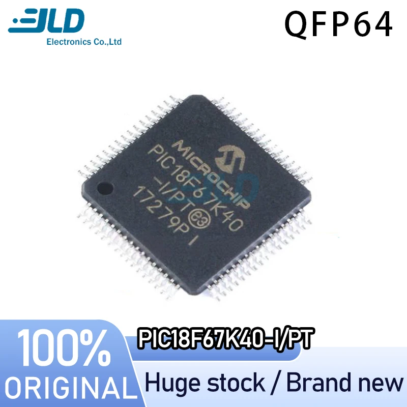 

(3-10piece) 100% New PIC18F67K40-I/PT QFP64 Chipset Professional one-stop ordering Adequate stock Chip Electronics