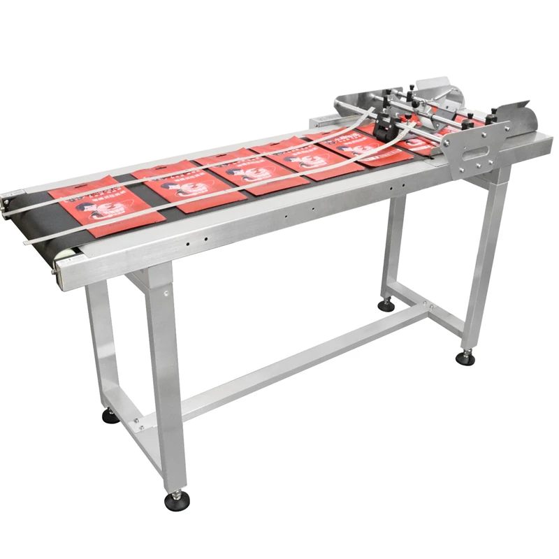 Online Paging Machine Feeder 8-35cm/50cm Conveyor Belt Bag Box Paging Machine Label Pagination Machine for Inkjet Printer