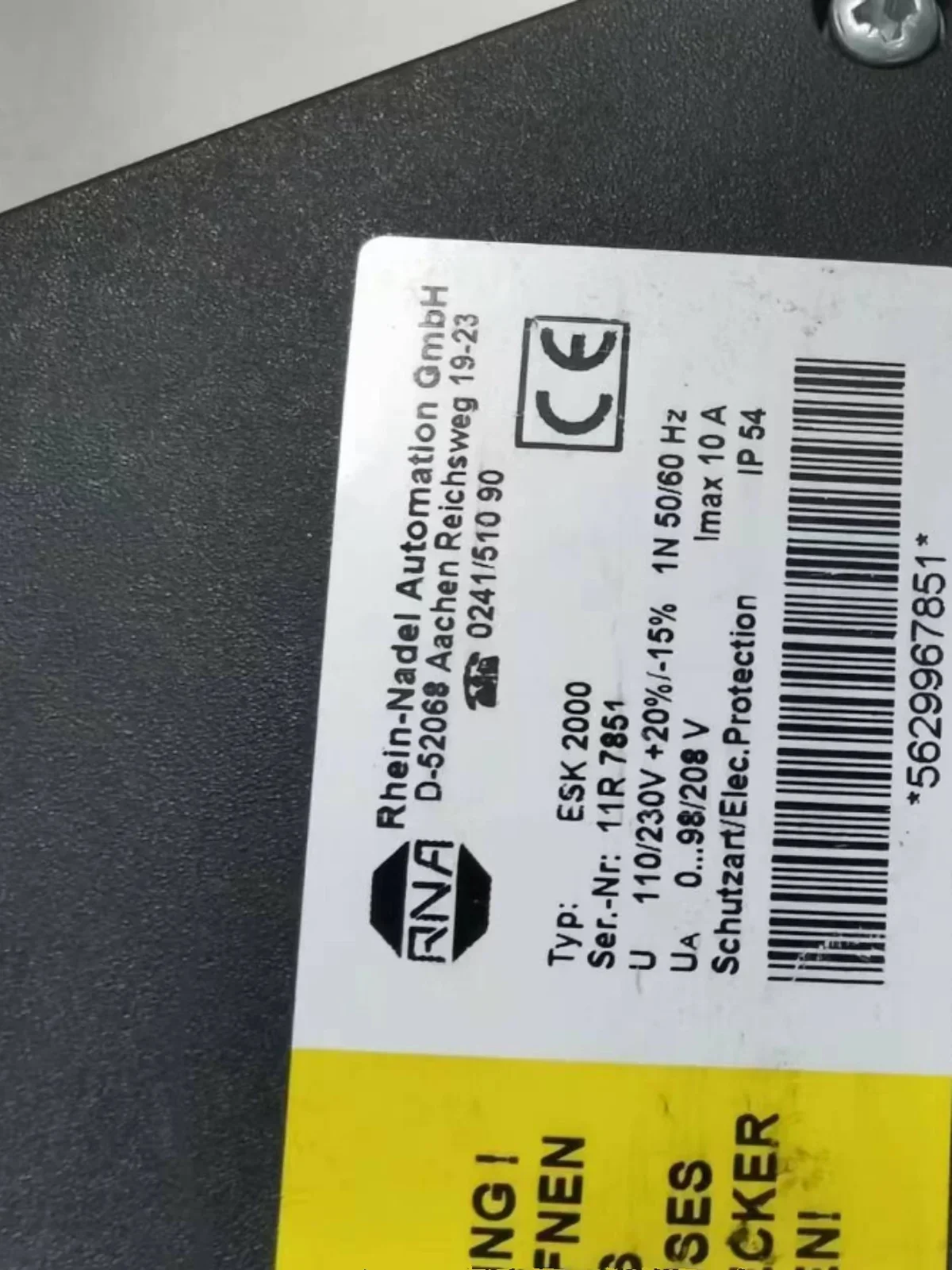 RNA Controller ESK 2000 Original Spot